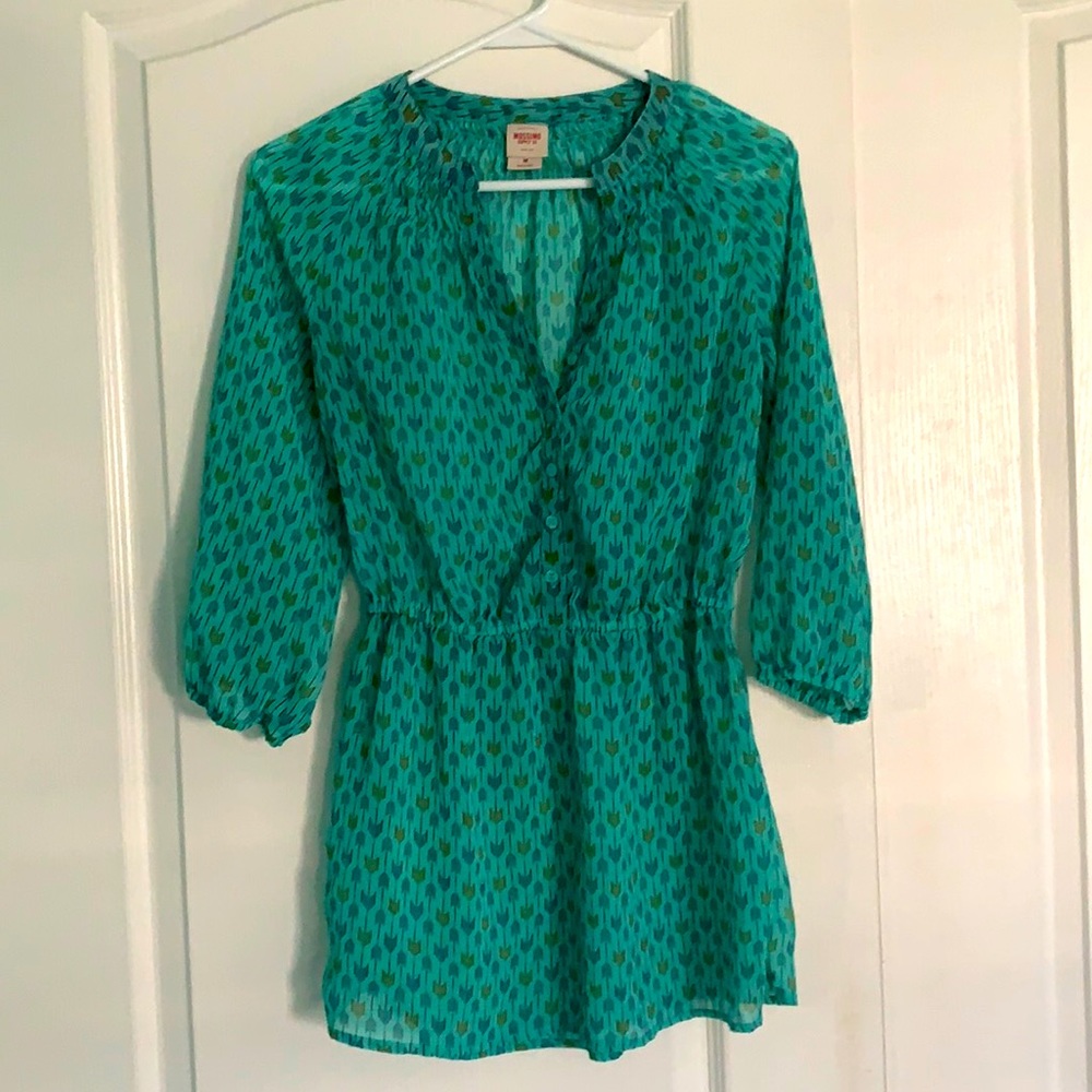 3/4 sleeve blouse